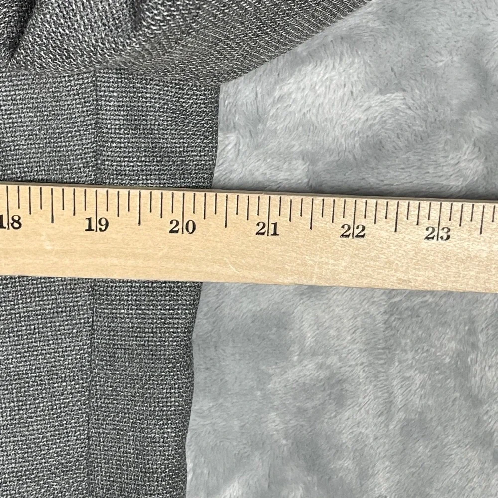Bonobos Slim Fit Grey Vitale Barberis Canonico Wool Blazer 42R Unlined